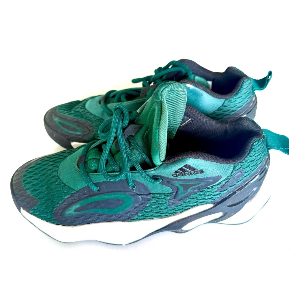Adidas Men's Teal and Gray Athletic Shoes